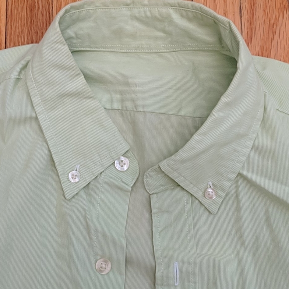 J. Crew Green Button Down Shirt - Picture 3 of 6